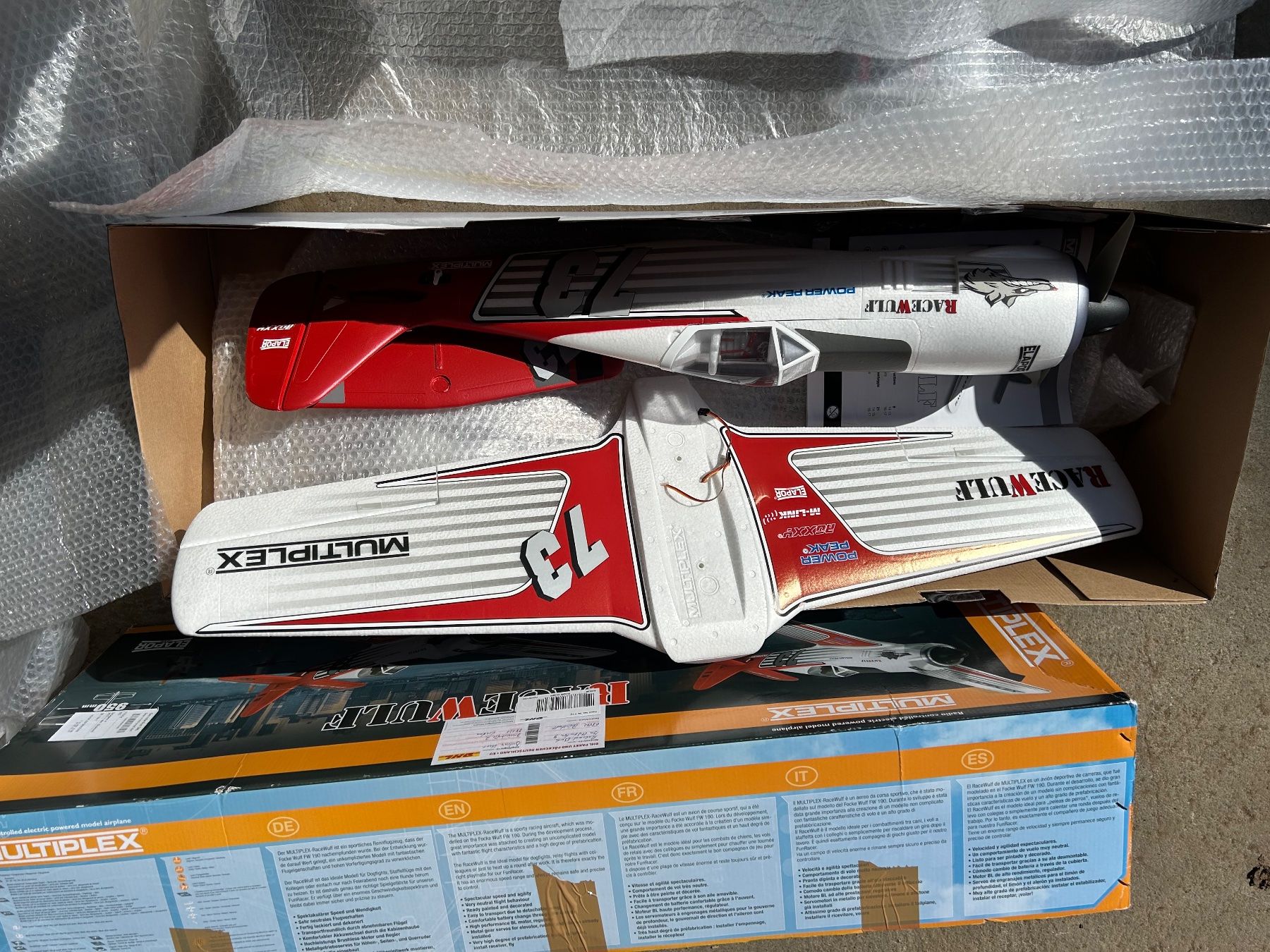 Multiplex RC Modellbau: Multiplex fukawolf Dogfighter neu im Orginal Karton – Neu (gemäss Beschreibung) aus Dättwil AG von Egrace