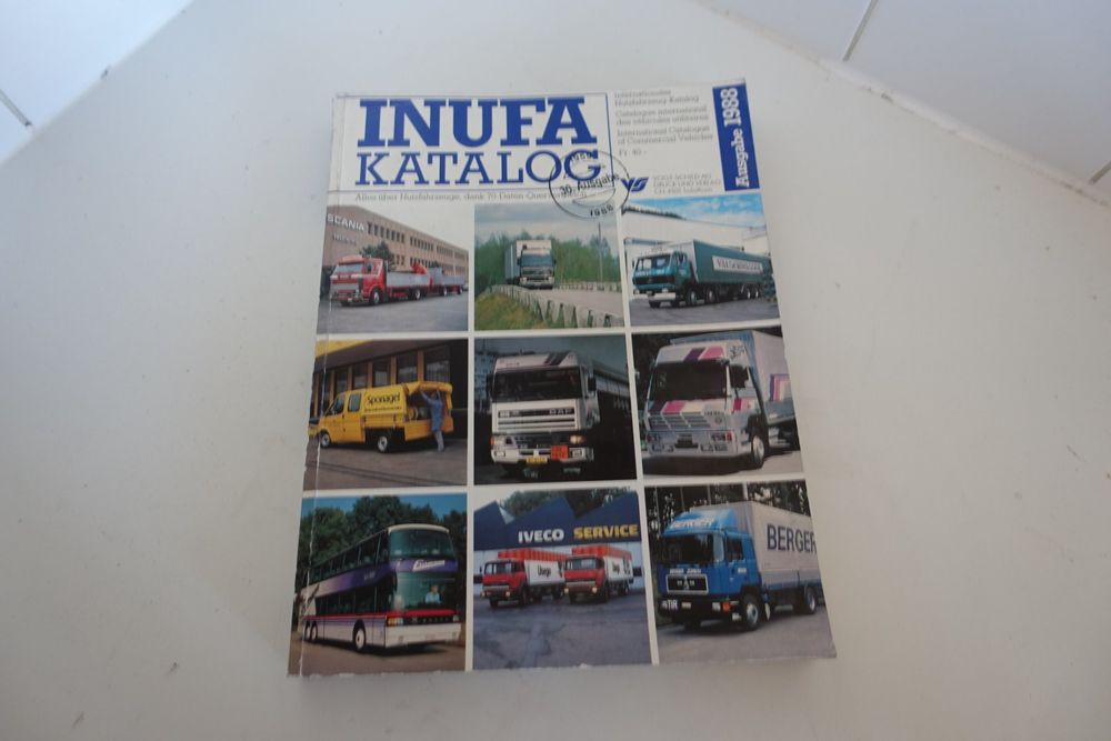 INUFA KATALOGUE 1988 SAURER BERNA FBW | Kaufen auf Ricardo