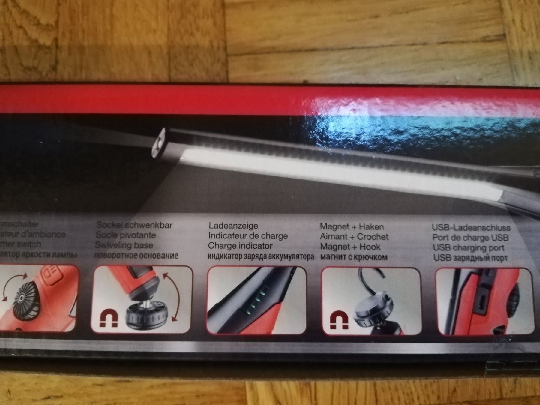 Lampade: Werkstattlampe – Nuovo e nell'imballaggio originale da Zürich venduto da guzijama 3