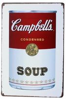 Campell's Soup, Blechschild 20 x 30 cm. Gratis Lieferung!