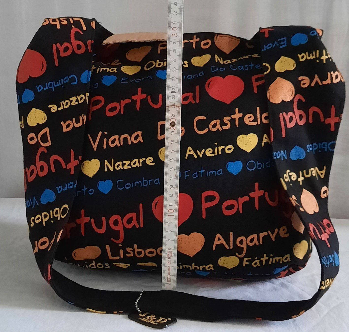 Borse da donna: DJ Souvenir Bunte Umhängetasche Mit Text – Nuovo (secondo la descrizione) da Seuzach venduto da VT-Collections2 5