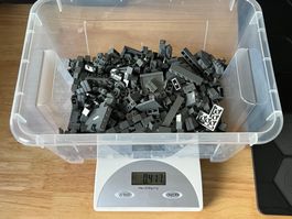 LEGO Teile dunkelgrau