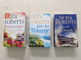 Nora Roberts 3 Romane gebraucht guter Zustand 