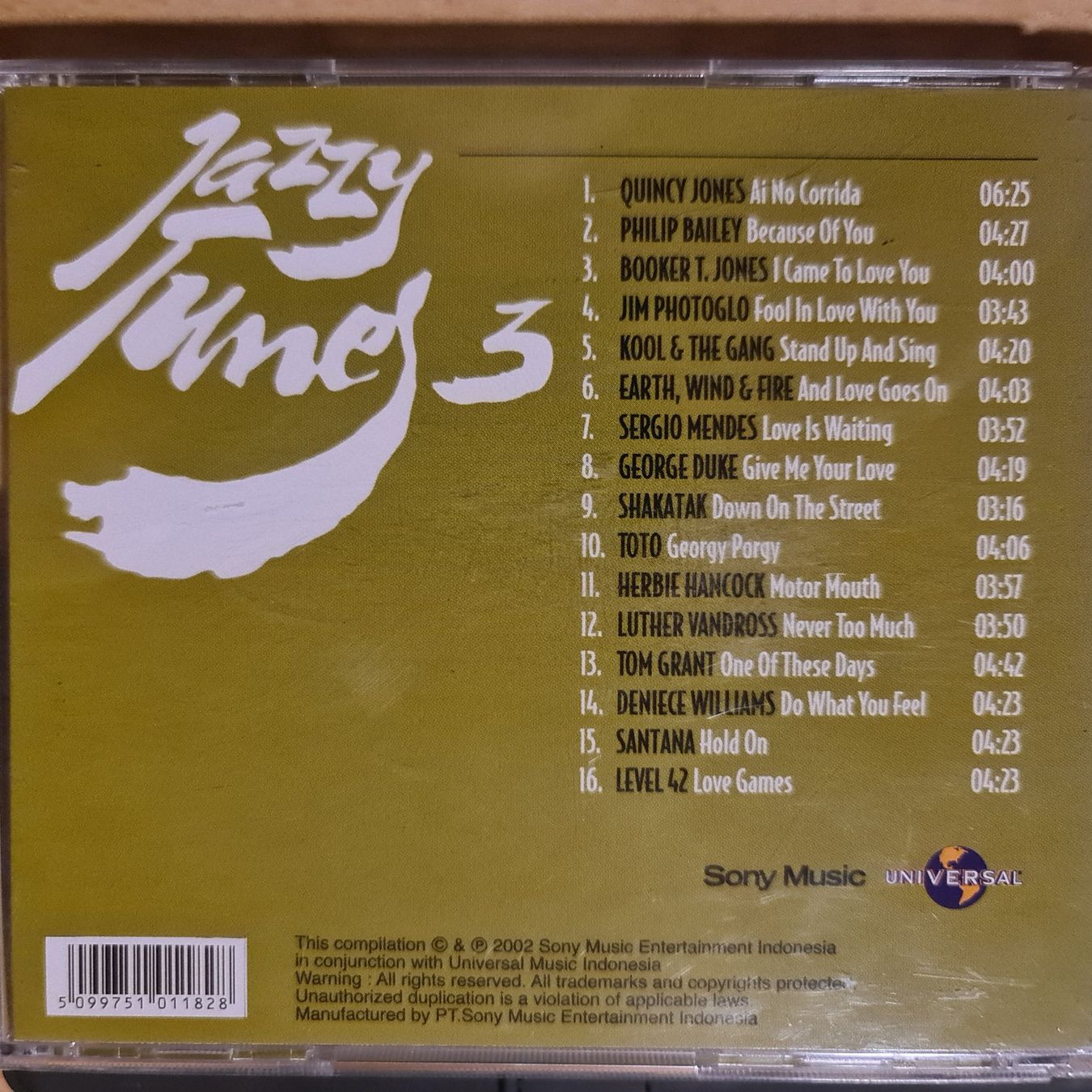 CD: Jazzy Tunes 3 CD – Usato da Dintikon venduto da Vexi 1