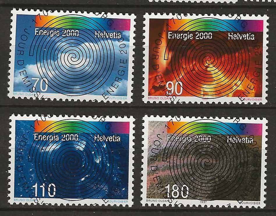 Tutti i francobolli: V0922 - Energie 2000  vollstempel – Usato da Trélex venduto da Phil_Albert