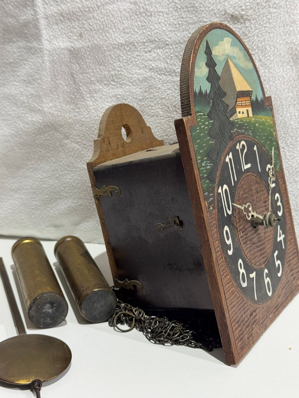 Orologi: Schwarzwald Uhr Bauernhaus – Usato da Schönenwerd venduto da Comtoise 4