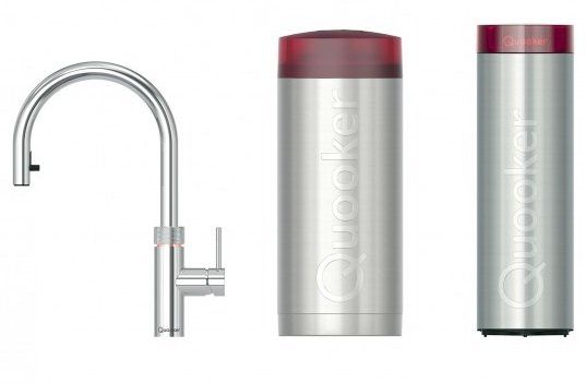 Quooker Robinetterie: Quooker Flex Combi verchromt glänzend mit CUBE - SET – D'occasion à Egg b. Zürich par Eveline0806