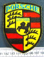PORSCHE STUTTGART AUTO LOGO GESTICKT ABZEICHEN OHNE LEIM