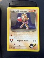 Rocket's Hitmonchan Pokemon Karte - Selten und Stark!