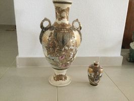 Vase Satsuma Keramik