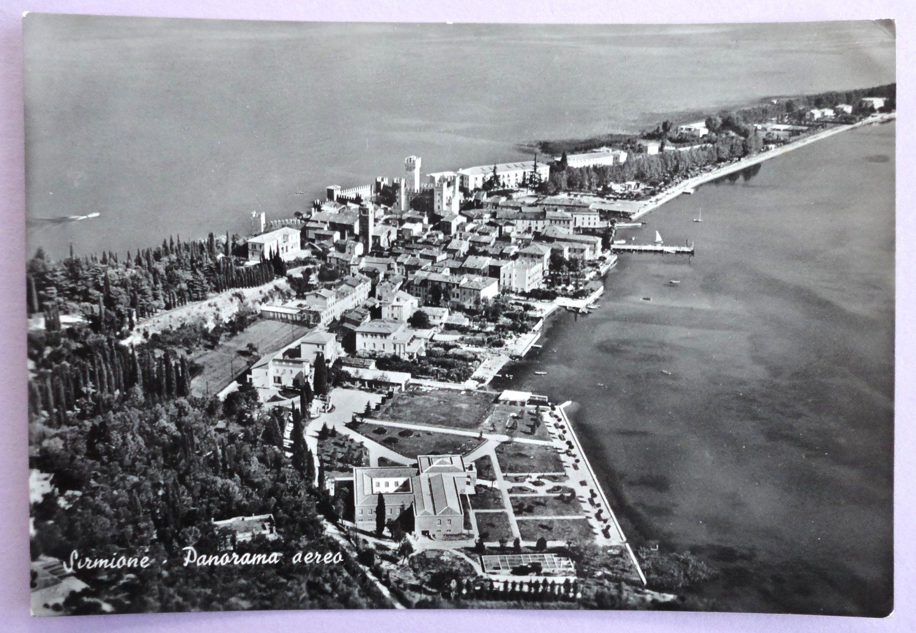 Cartoline postali: Sirmione - Panorama aereo – Difettoso da Fétigny venduto da Billy2miny