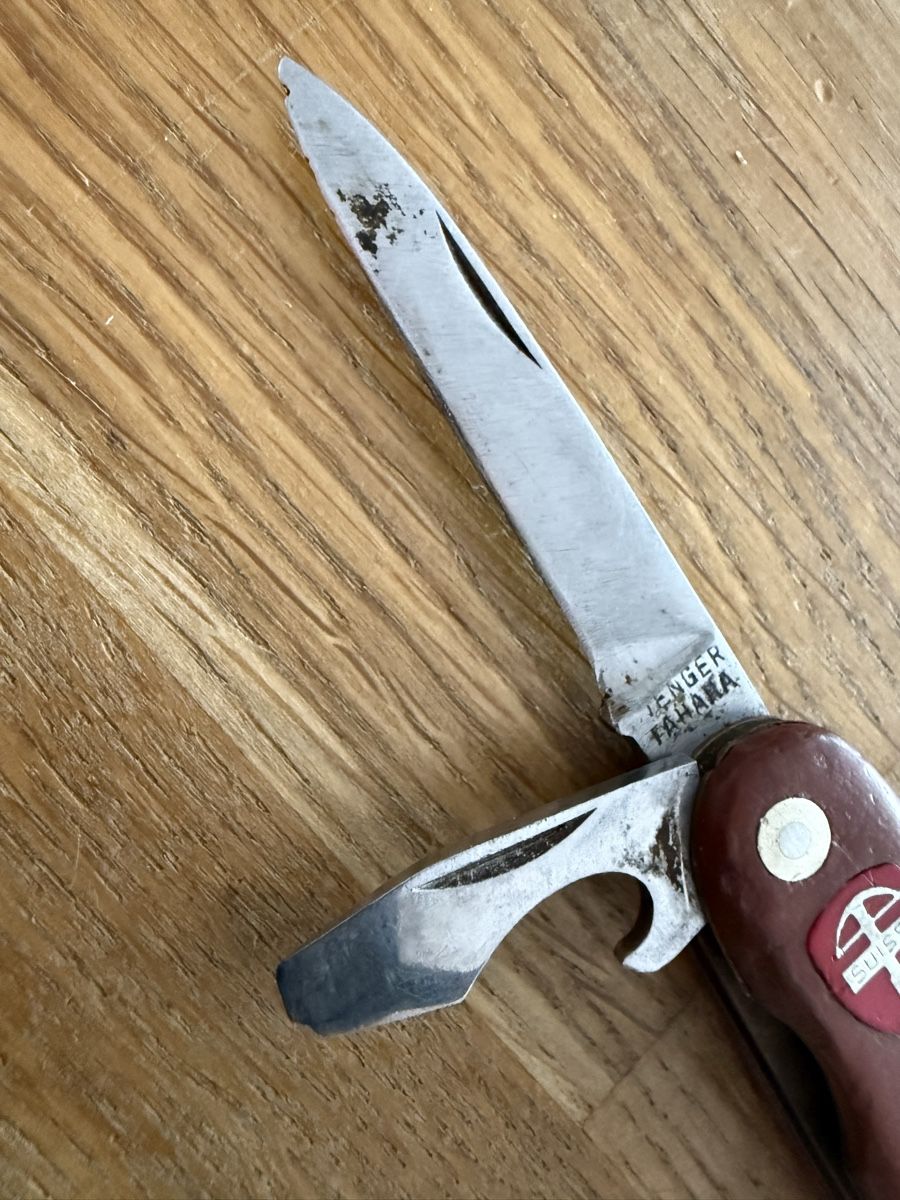 Wenger Coltelli tascabile: Antikes Taschenmesser von Wenger,  – Usato da Goldach venduto da Messerguru 3