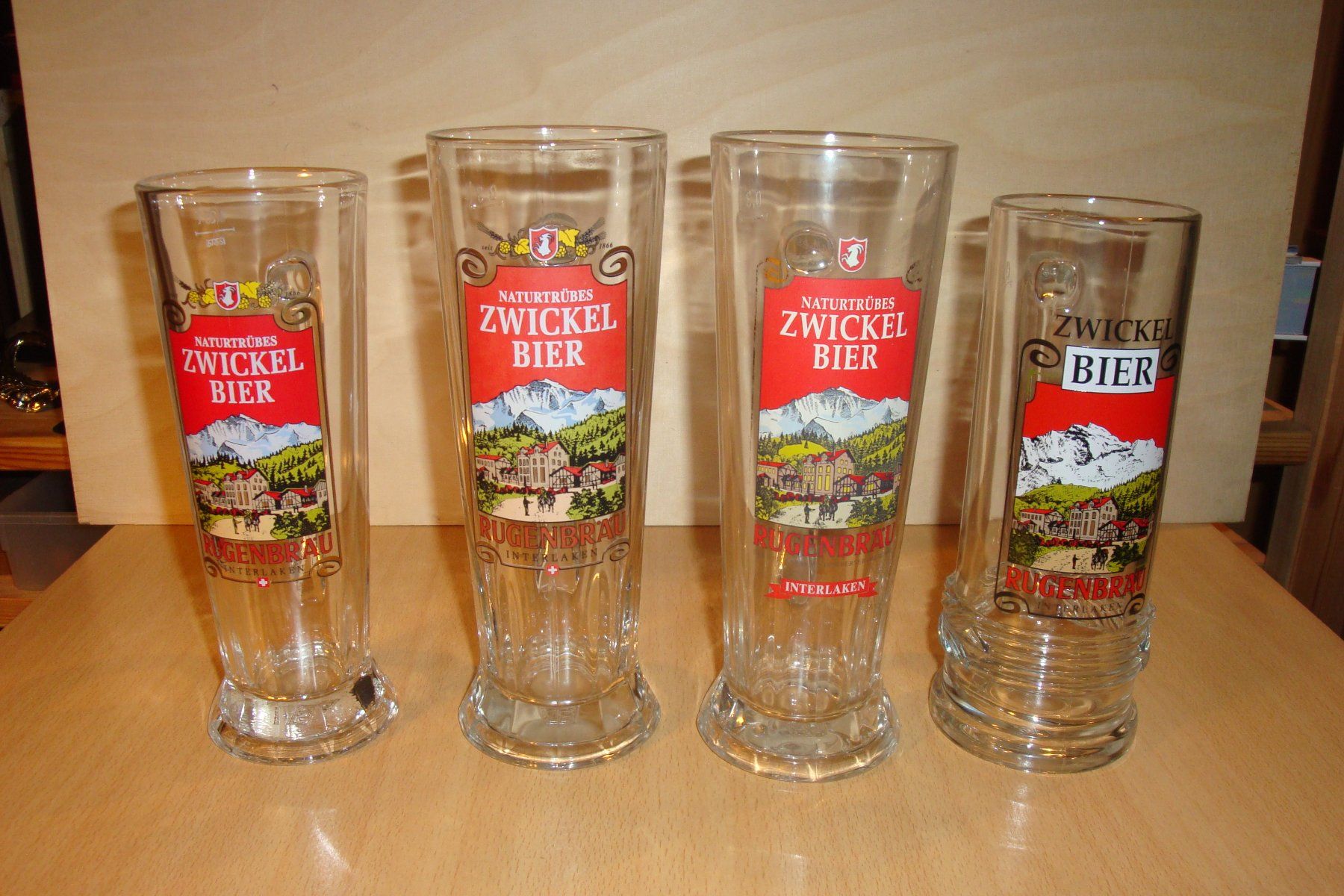 Bicchieri: Trinkglas Rugenbräu – Usato da Bäriswil Be venduto da Kater-Carlo 2