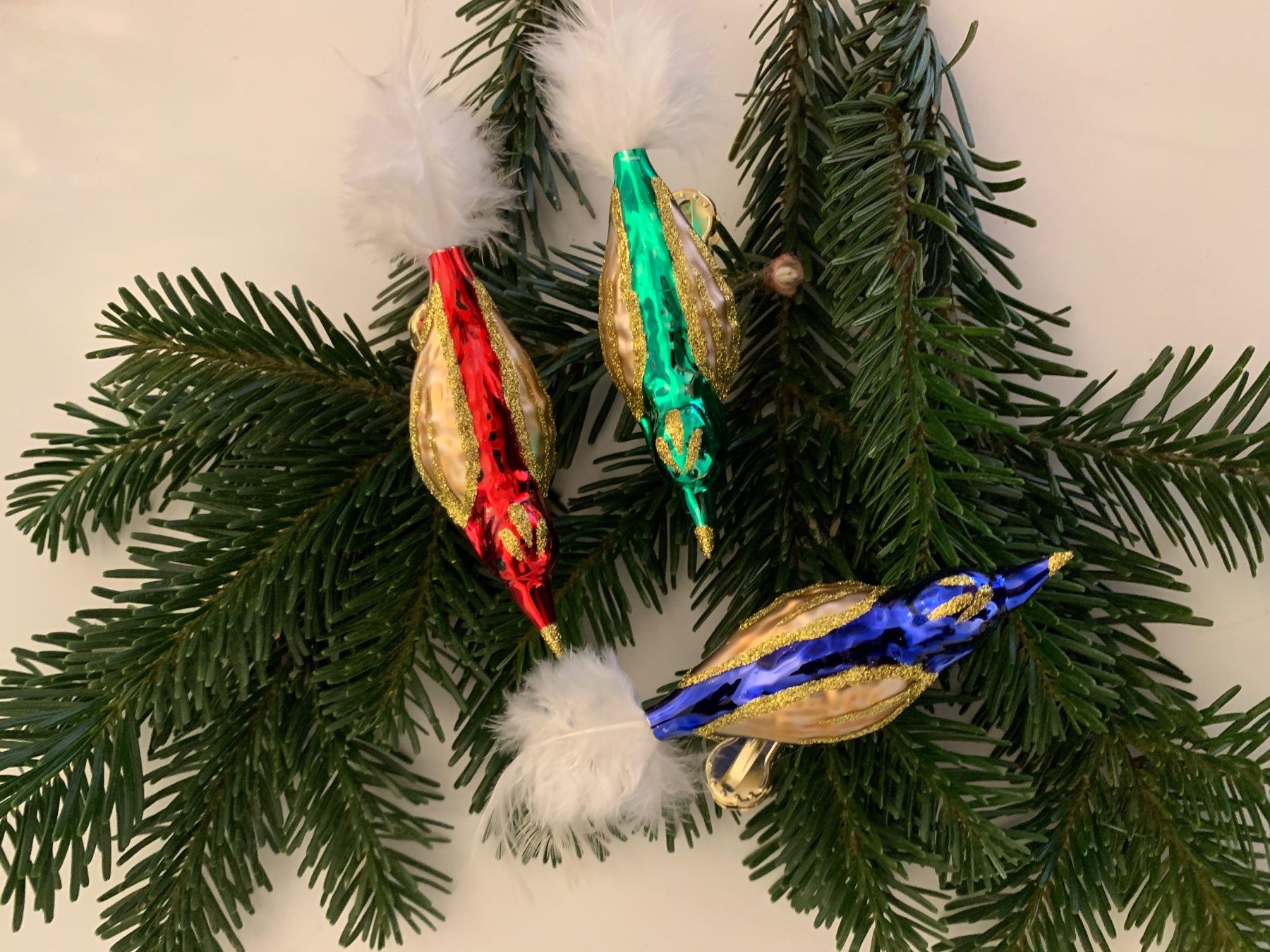 Tutte le decorazioni: Christbaumschmuck 3 Vögel – Usato da Luzern venduto da Tlubrr 2