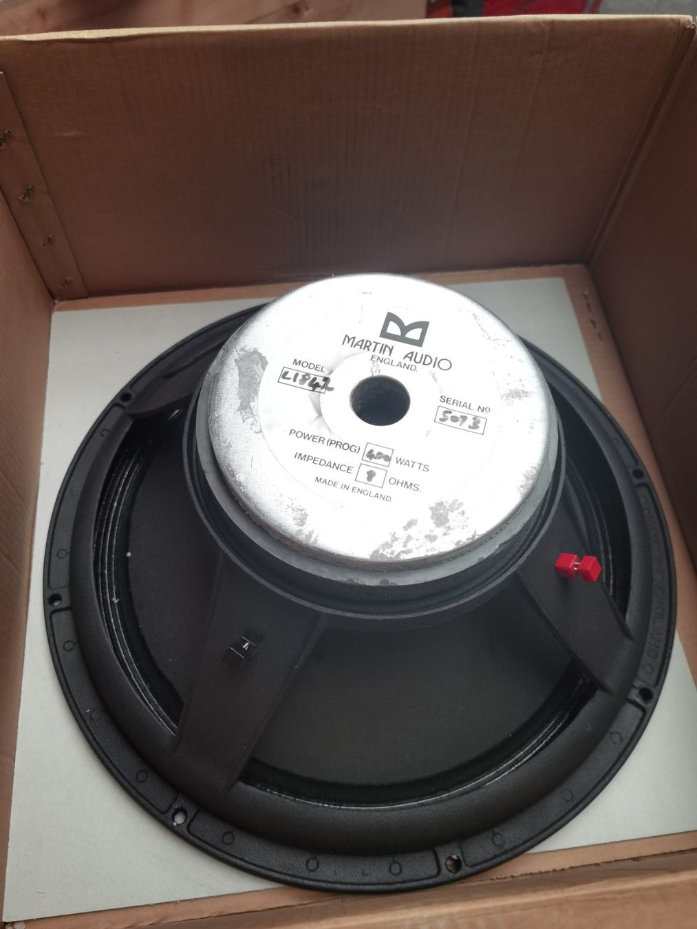 M-Audio Casse acustiche: Martin Audi 18" Treiber – Usato da Aesch LU venduto da Cubic