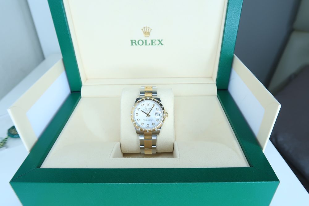 Rolex Orologi: Rolex Oyster Datejust 31mm yellow gold and diamonds – Usato da Zürich venduto da ghe_k58z