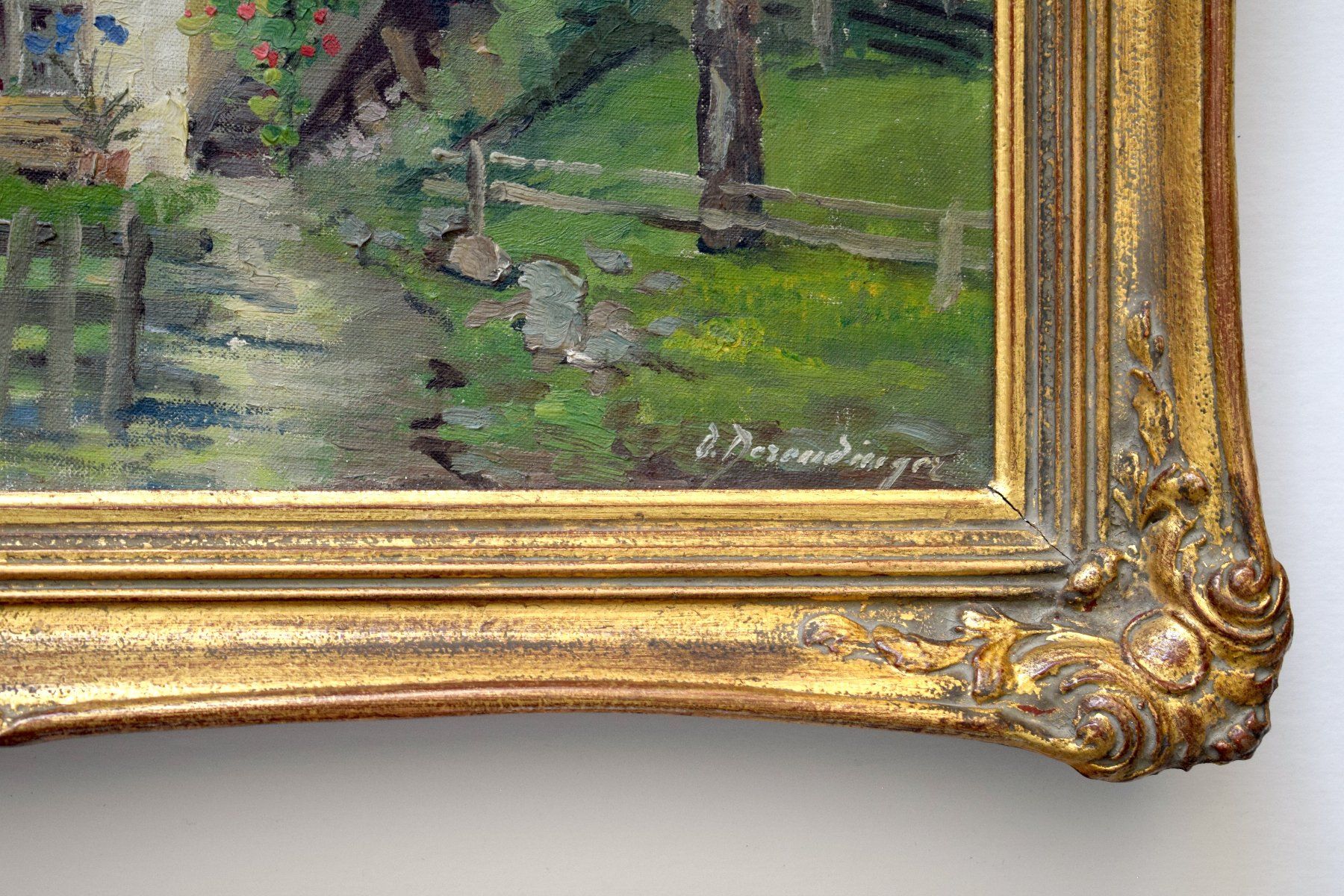 Tableaux: TOP Derendinger-Roux Olga Brienzer Chalet Brienz Bern – D'occasion à Zürich par Kunstvoll 8