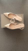 Peter Kaiser Pumps mit Sling Riemchen, Gr. 36, Beige