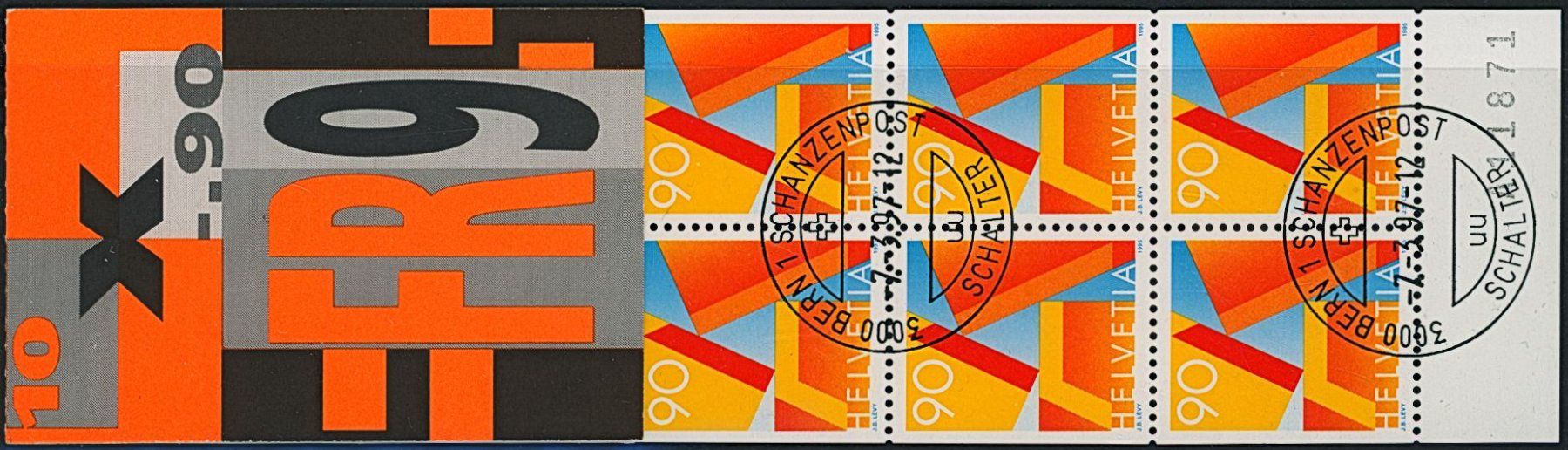 Tutti i francobolli: 1997 - Markenheftchen - A Post - Faserpapier - ET Stempel – Usato da Schindellegi venduto da leecollect 2