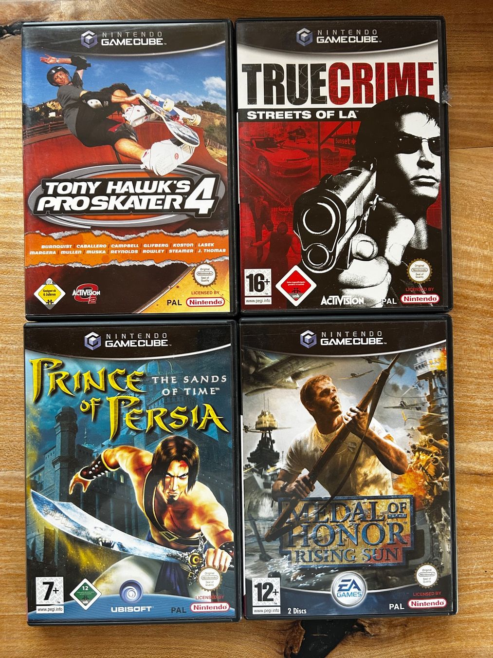 Giochi: Action Bundle Nintendo Gamecube 4 Spiele PAL Versionen – Usato da Egolzwil venduto da mergoadr