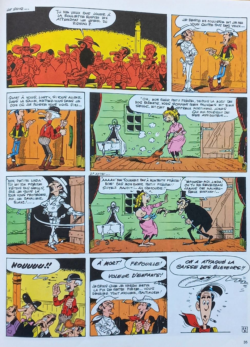 Comics: BD Comic - Lucky Luke - Le Cavalier Blanc - français – Gebraucht aus Niederuzwil von lubimaja 3