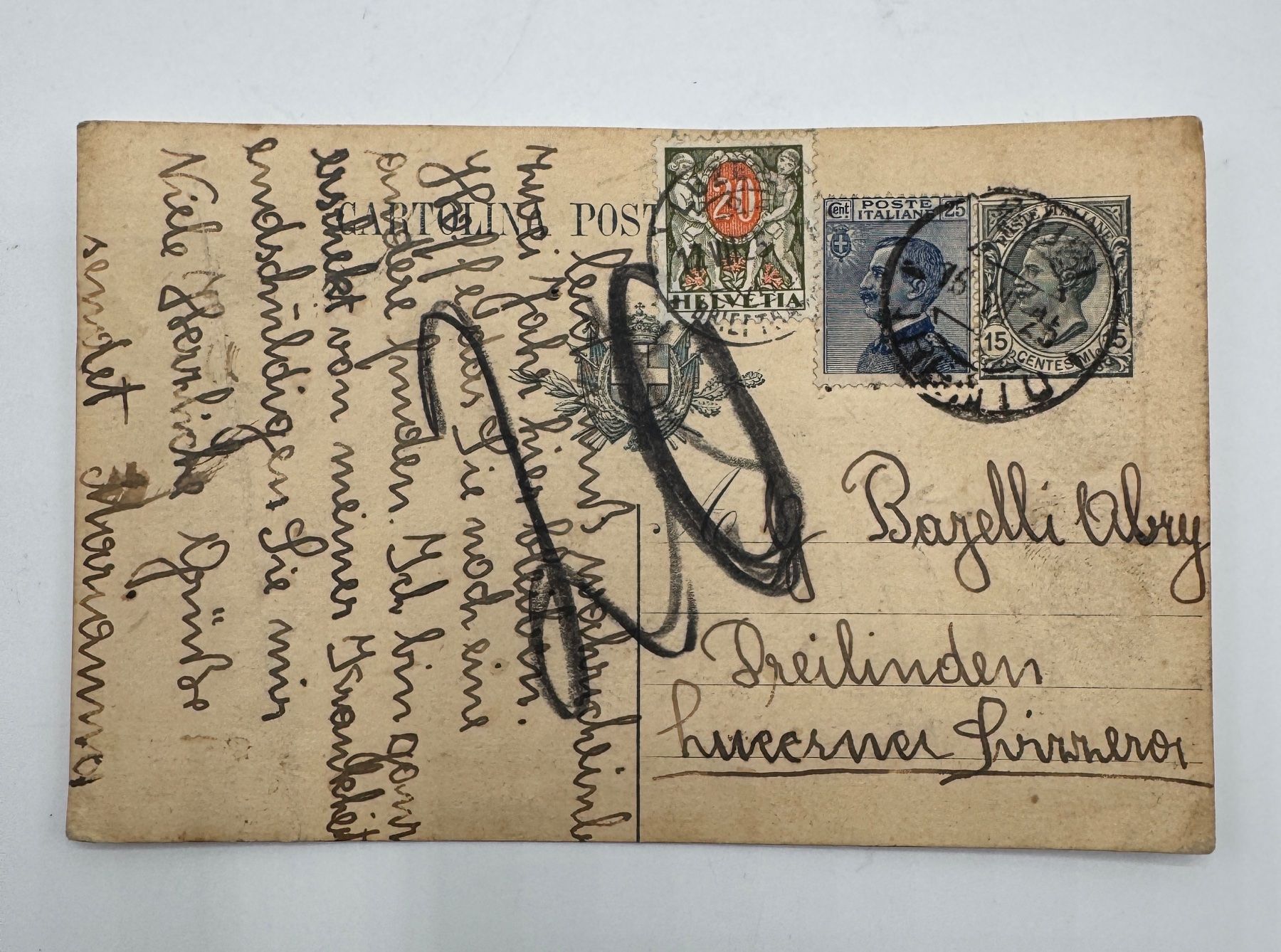 Buste & buste per spedizione: Alte Briefe, Postkarten – Usato da Sachseln venduto da BONATI01 7