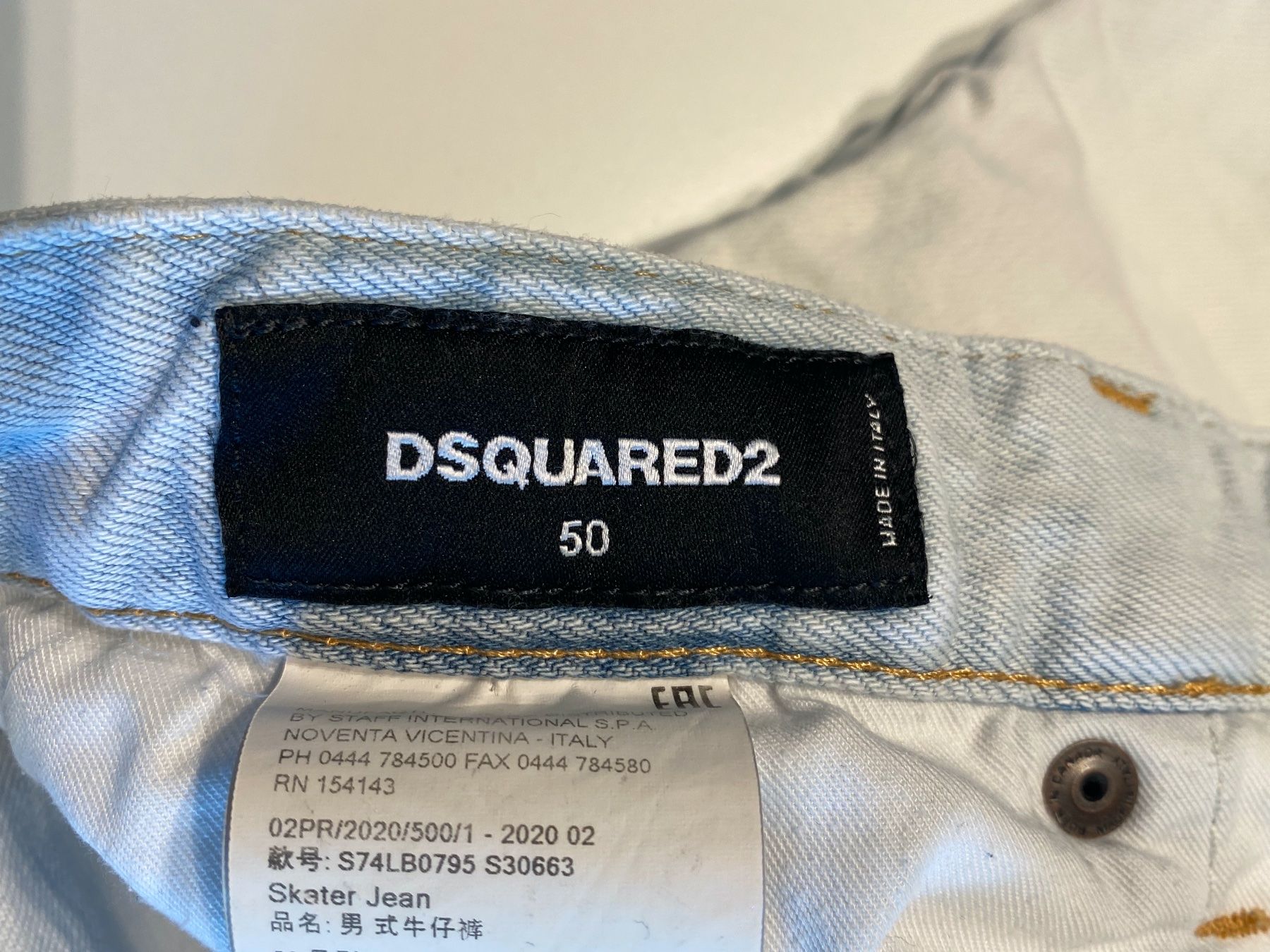 Dsquared2 Jeans: Dsquared Jeans Weiss - Grösse 50 – Usato da Engelburg venduto da ynnoc19 4