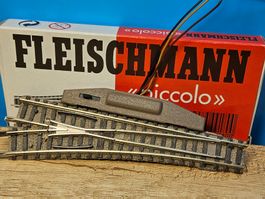 Fleischmann 9180 _ Elektro Weiche links _ in OVP _ Spur N