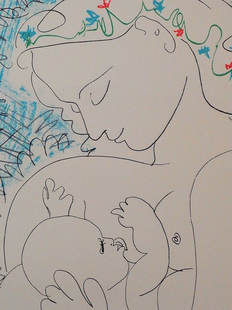 Grafica & Litografie: PABLO PICASSO Mutter und Kind  "Grande Maternité "  1963 – Nuovo (secondo la descrizione) da Basel venduto da ideashop 2