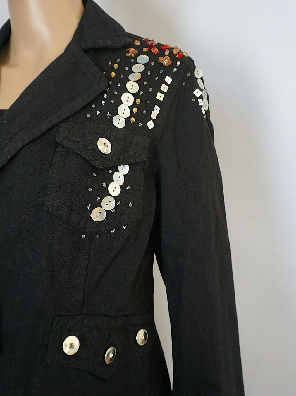 Giacche: Damen Jeans Jacke mit Glitzer – Usato da Pratteln venduto da Restwert_Pratteln 5