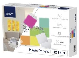 Müller Licht - LED Magic Panels, 12 er-Set