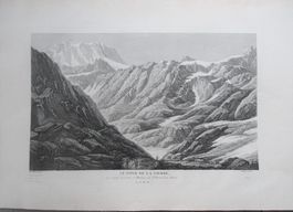 St. Bernhard Originalkupferstich von Besson 1780