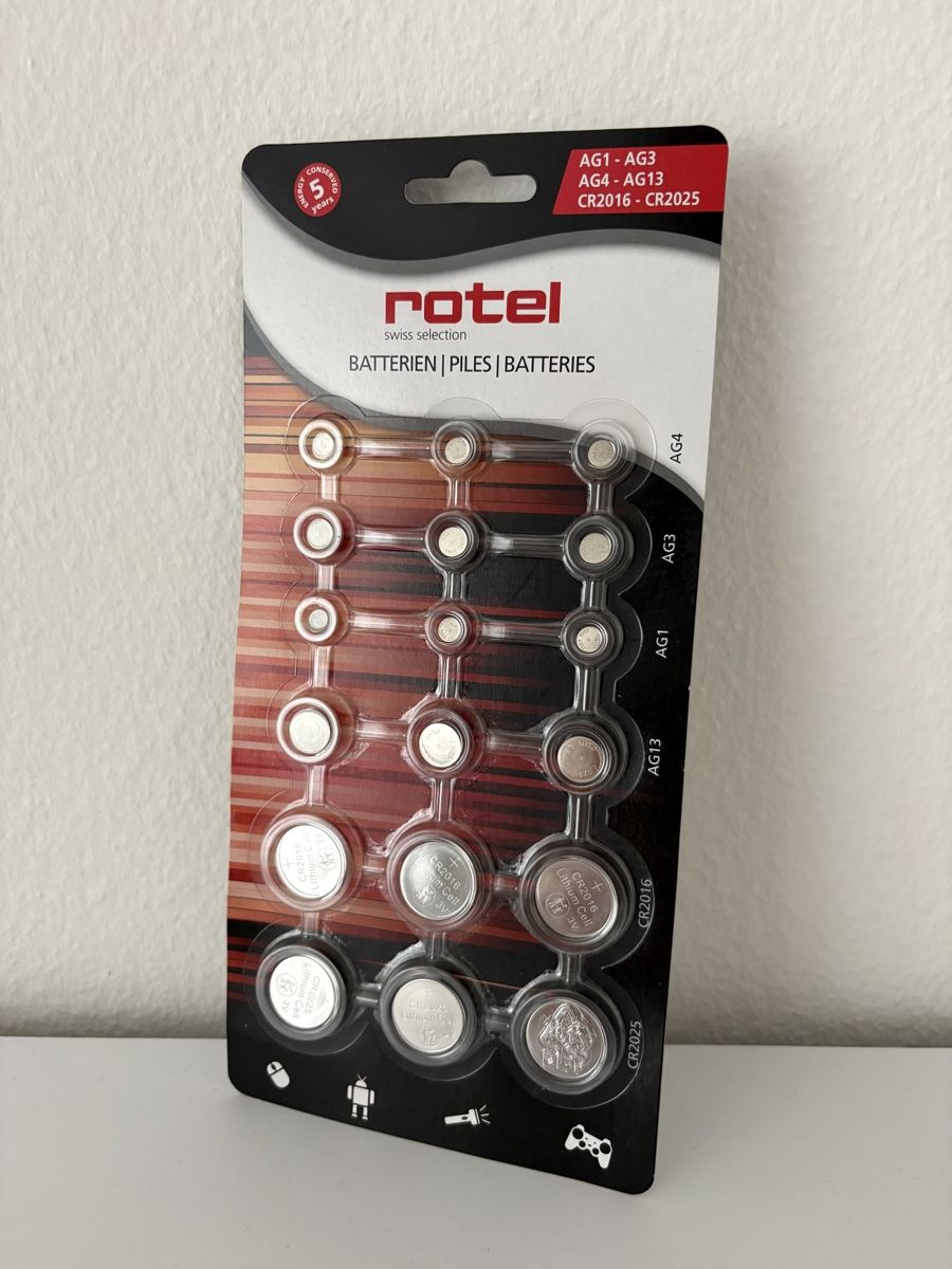 Caricatori & Batterie: Rotel Knopfbatterien – Nuovo e nell'imballaggio originale da Gossau SG venduto da Sekki0407
