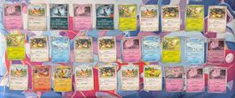 🔥 Pokémon Karten Set: Eevee & Entwicklungen 30 Karten ab 1.