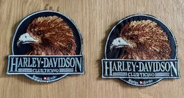 2 écussons Harley-Davidson Club Ticino