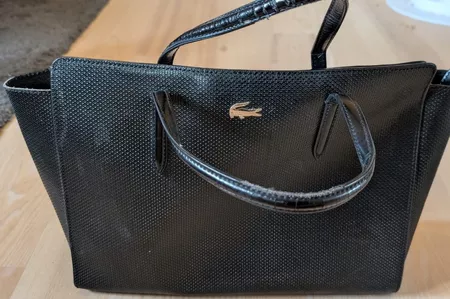 Handtasche Lacoste schwarz gebraucht