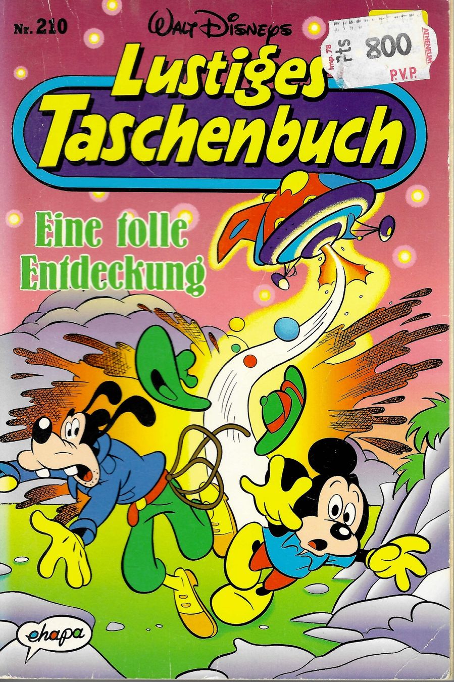 Fumetti: Lustiges Taschenbuch LTB 210 – Usato da Eggersriet venduto da glasshouse3egg