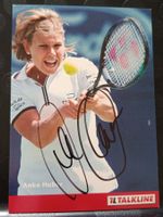 Anke Huber  - handsignierte Autogrammkarte