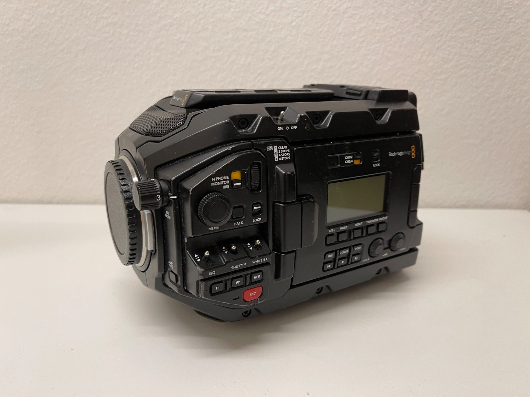 Blackmagic Videocamere: Blackmagic Ursa Mini Pro 4.6k – Usato da St.Gallen venduto da ninimat