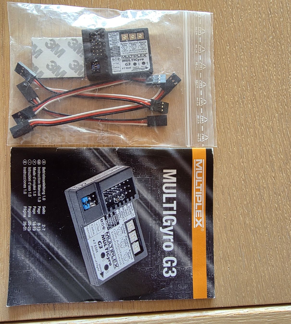 Multiplex Receiver: Multiplex Multigiro G3 – Neu und originalverpackt aus Wilen b.Wil von hpweiss49