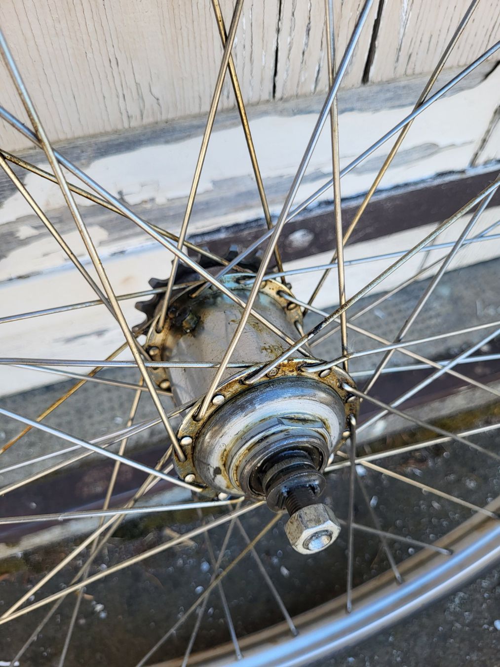 Raleigh Ersatzteile: Raleigh Hinterrad 3Gang – Gebraucht aus Riehen von tamola67 5