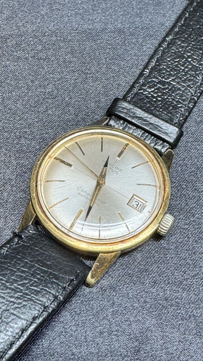 Glycine Orologi: Vintage Glycine Compressor Automatikuhr – Usato da Untersiggenthal venduto da TimeandShine 8