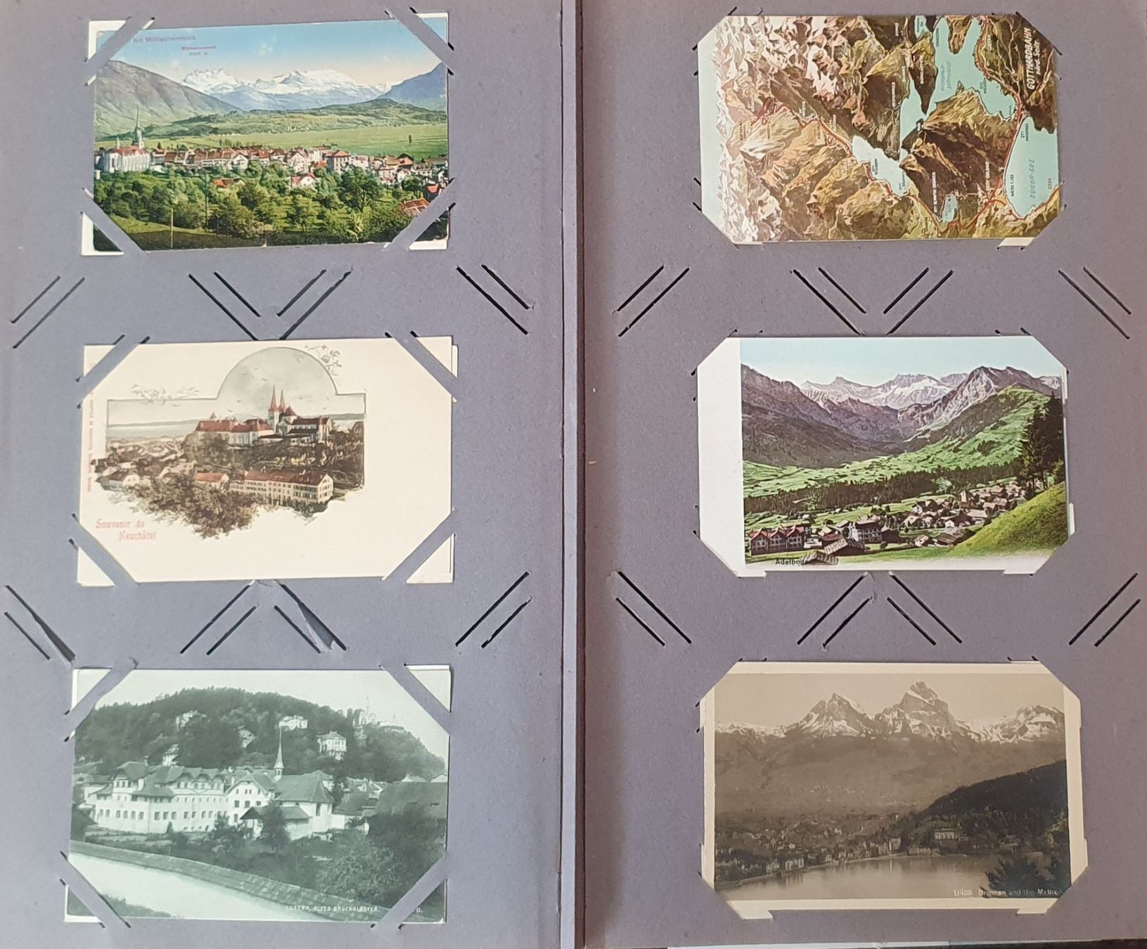 Album: Album mit 170 älteren Ansichtskarten Schweiz – Usato da Kreuzlingen venduto da Rschweiz1 1