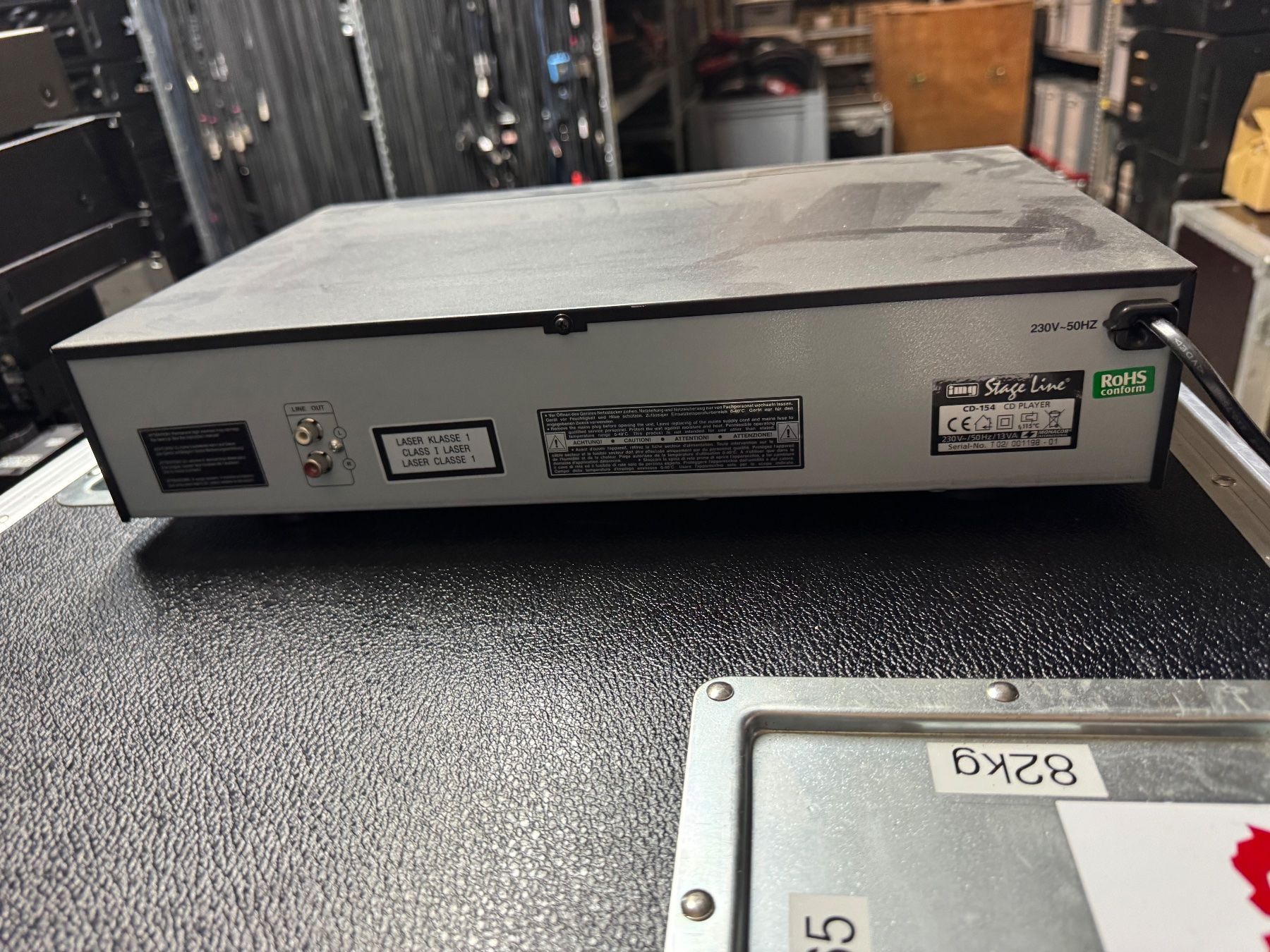 Lettore multimediale & Streamer: IMG Stage Line CD-154 Compact Disc Player - CH-Version – Usato da Oberdorf NW venduto da AndotechnicsGmbH 1
