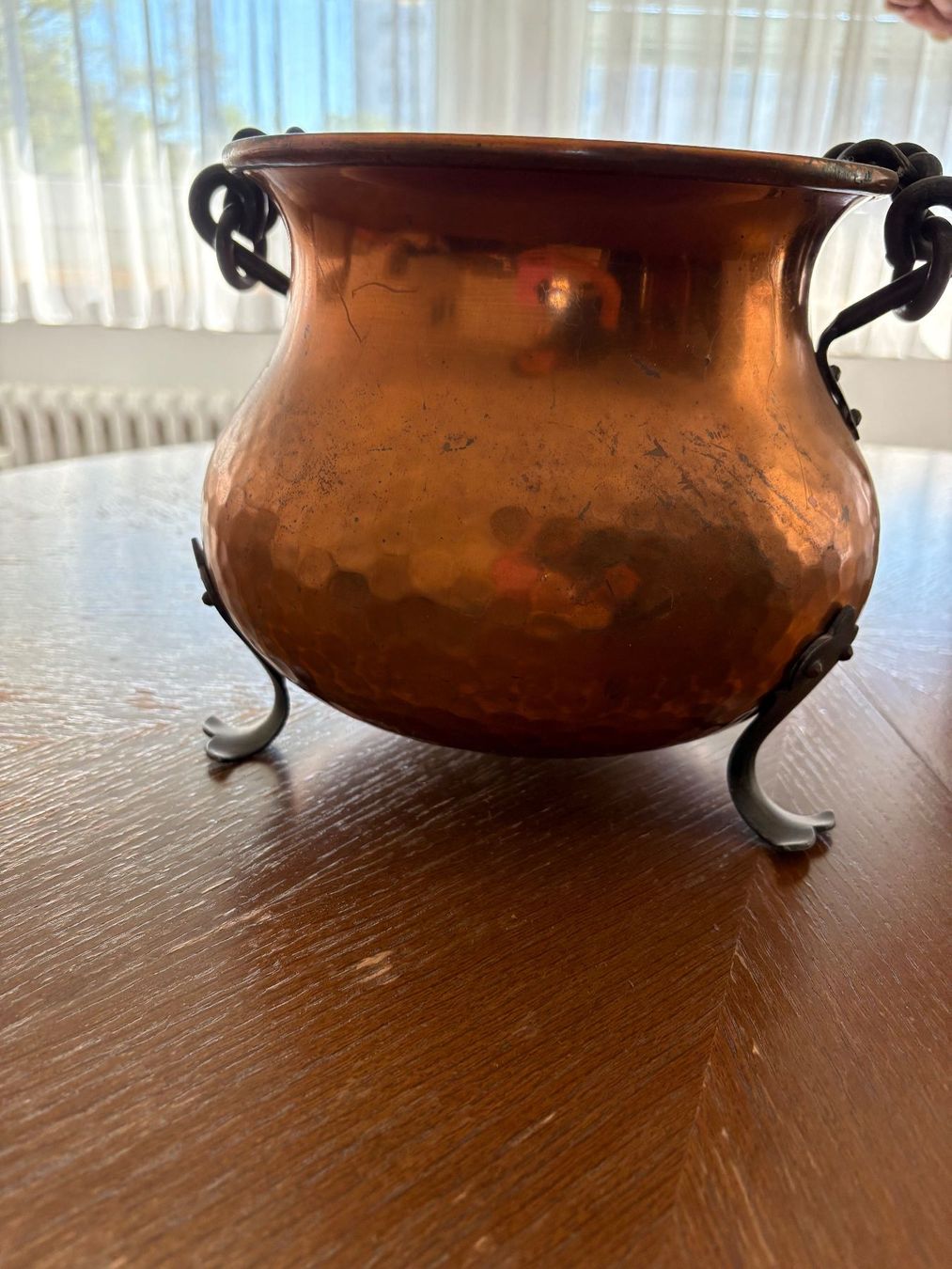 Pentole: Kupferkessel mit Eisenfüssen – Usato da Laufen venduto da DaDe281 1