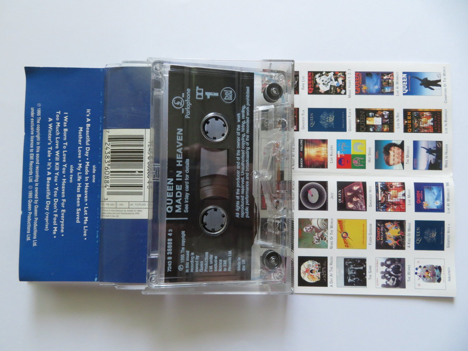 Musicassette: QUEEN - Made in Heaven - Cassette 1995 UK – Usato da Eysins venduto da zurkip 2