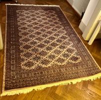Edler handgeknüpfter Bokhara-Teppich (Pakistan) | Schurwolle