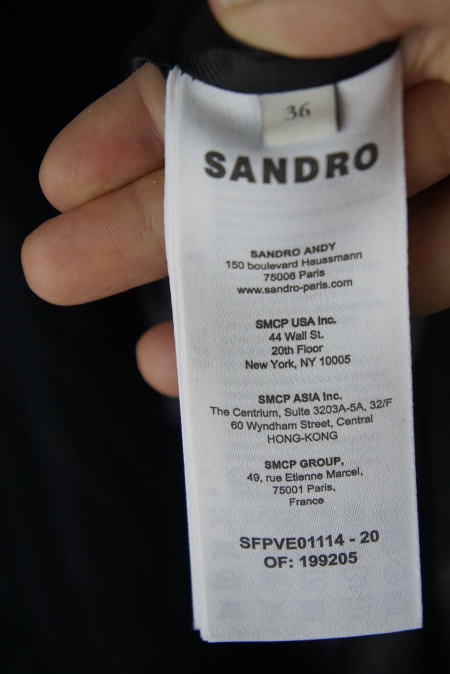Sandro Giacche: SANDRO COURBEVOIE - BLAZER - BLACK – Nuovo (secondo la descrizione) da St. Gallen venduto da eli_c2kr 6