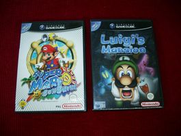 GameCube: Super Mario Sunshine & Luigi's Mansion