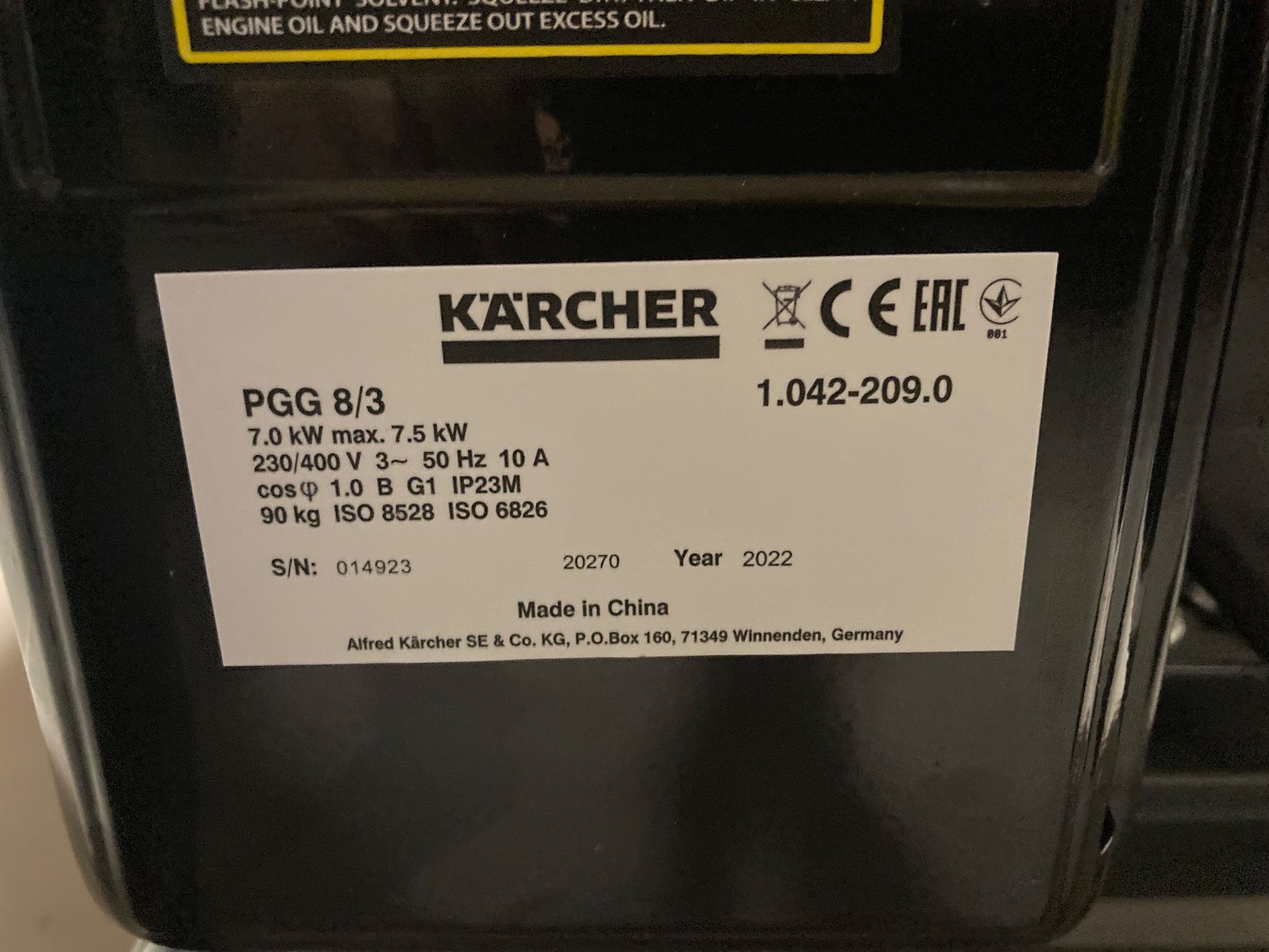 Generatori di corrente: (KOPIE) Generator – Nuovo (secondo la descrizione) da Plagne venduto da H.Kocher 1